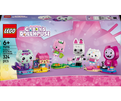 Klocki LEGO® LEGO KOCI DOMEK GABI 11215 Koci przyjaciele Gabi z klocków